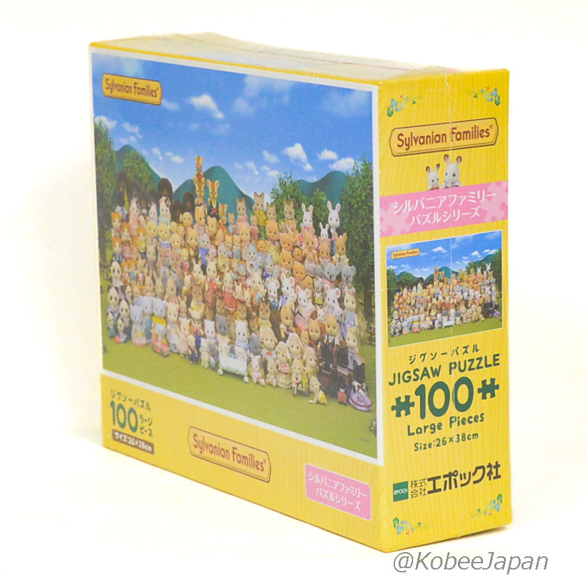 Rompecabezas con foto conmemorativa de 100 piezas 2021 Sylvanian Families Calico Critters