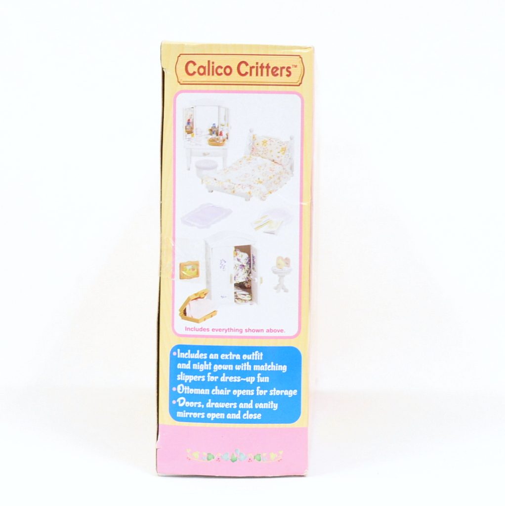 Ensemble de chambre à coucher floral Sylvanian Families Calico Critters