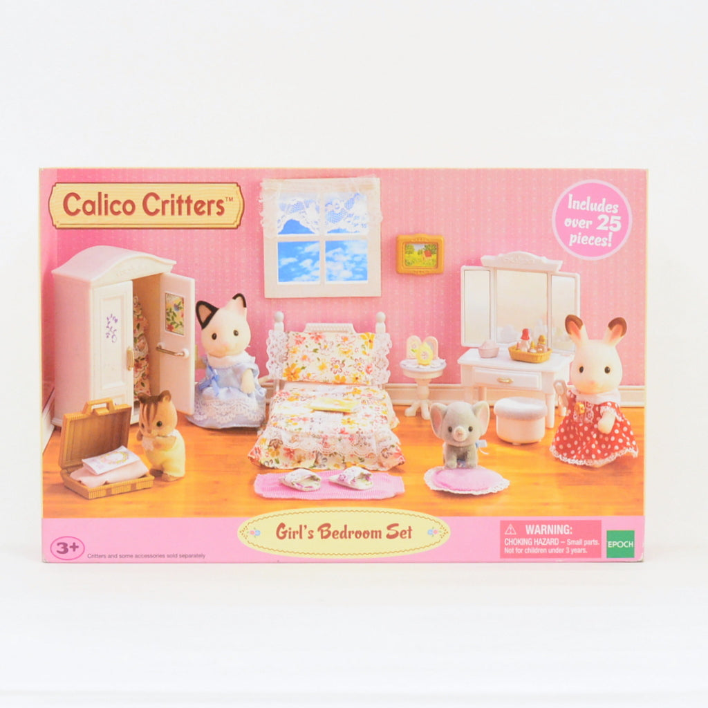 Girl's Bedroom Set Sylvanian Families Calico Critters