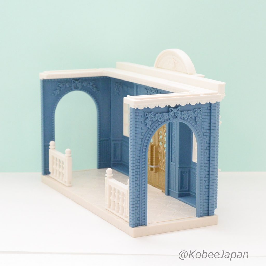 Série de la ville Studio de designer Bâtiment bleu Club de fans Familles Sylvanian Calico Critters