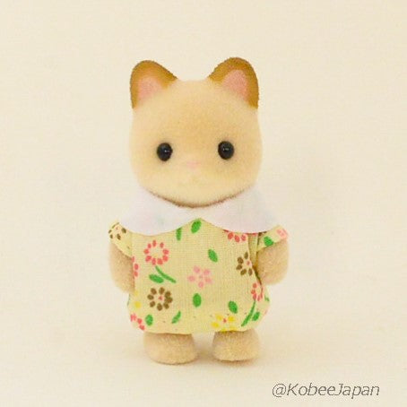 Sylvanian Park Ibaraido Baby Cream Cat 2022 Sylvanian Families Calico Critters