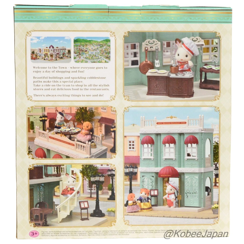 Série de la ville Restaurant délicieux 6018 Familles Sylvanian Calico Critters