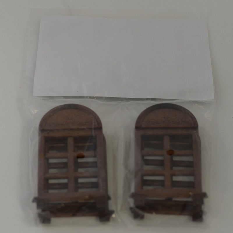 Town Series Window A Brown Fan Club Sylvanian Families Calico Critters