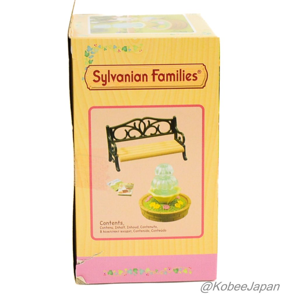 Bench Fountain Flair Sylvanian Families Calico Critters