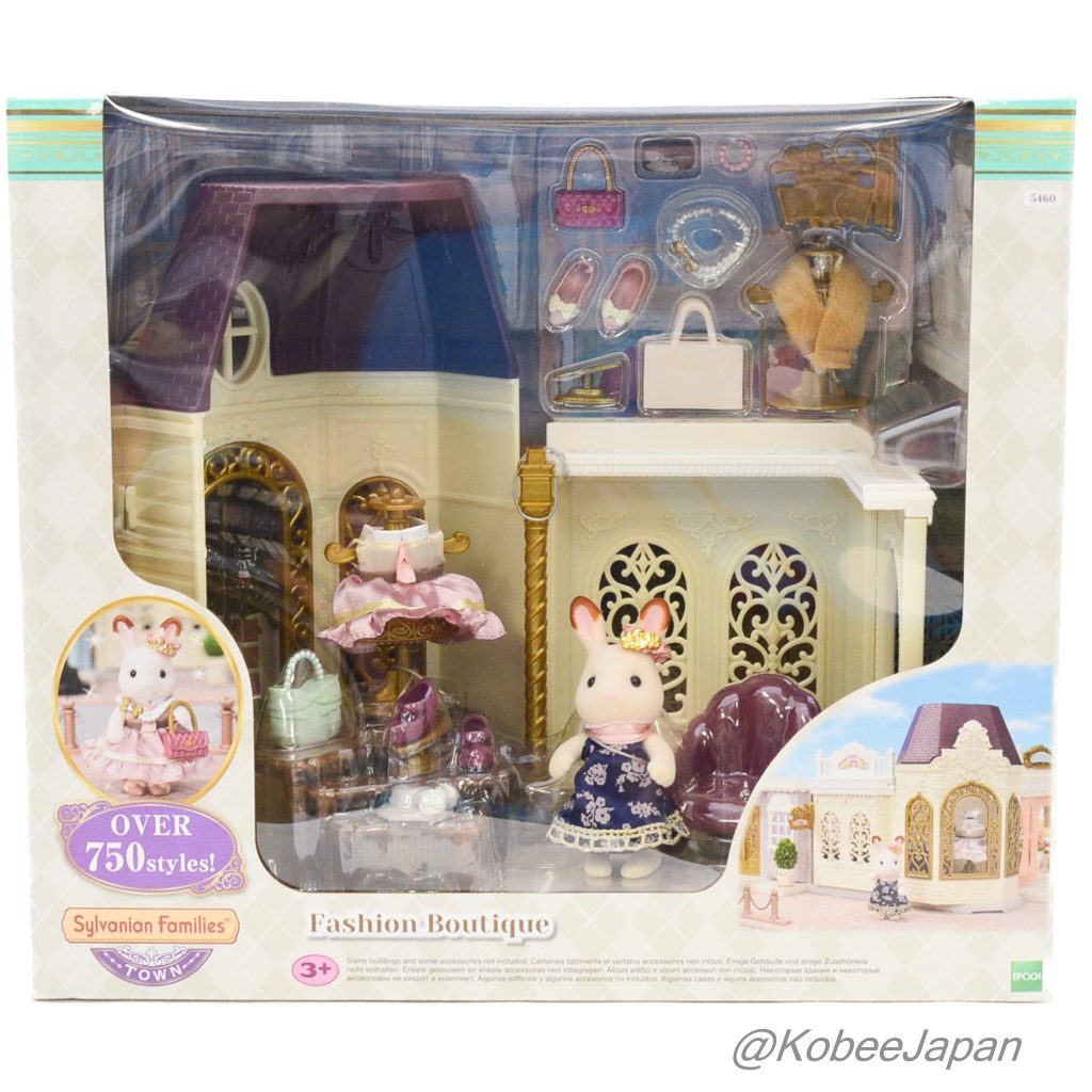 Set Accessori Moda Per Sylvanian Families – Vestiti E Outfit In Scala 1:12, Nuovo
