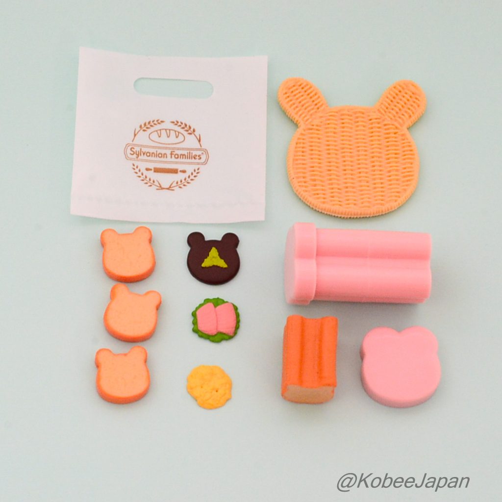 Capsules Toy Bakery In The Forest 6pcs Set Sylvanian Families Calico Critters