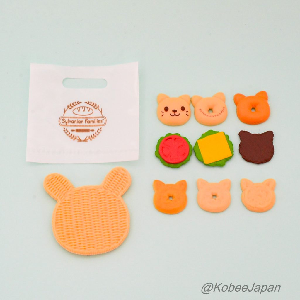 Capsules Toy Bakery In The Forest 6pcs Set Sylvanian Families Calico Critters