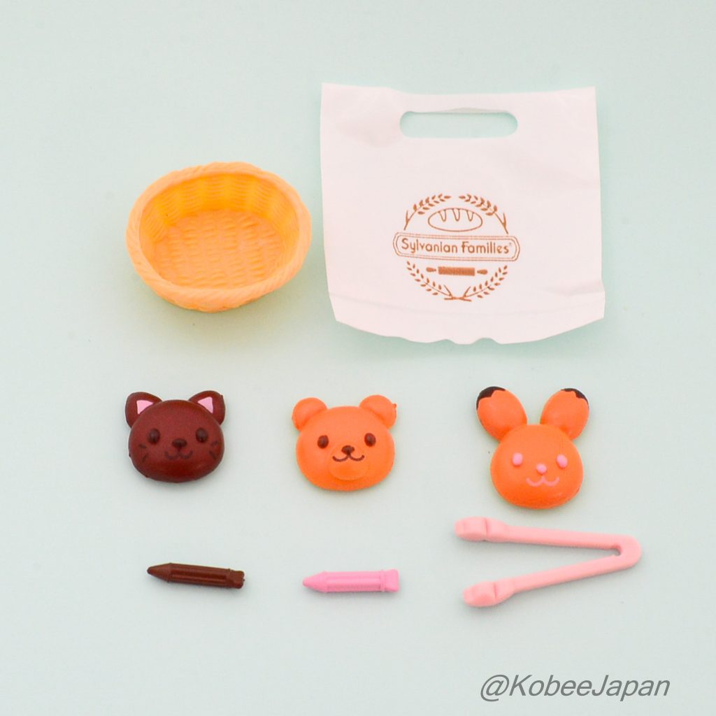 Capsules Jouet Boulangerie Dans La Forêt Ensemble de 6pcs Familles Sylvanian Calico Critters