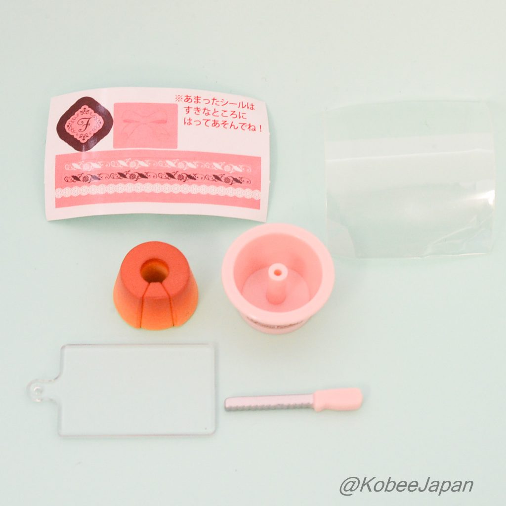 Capsules Toy Patisserie Cake 2 5pc Set Dessert Sylvanian Families Calico Critters