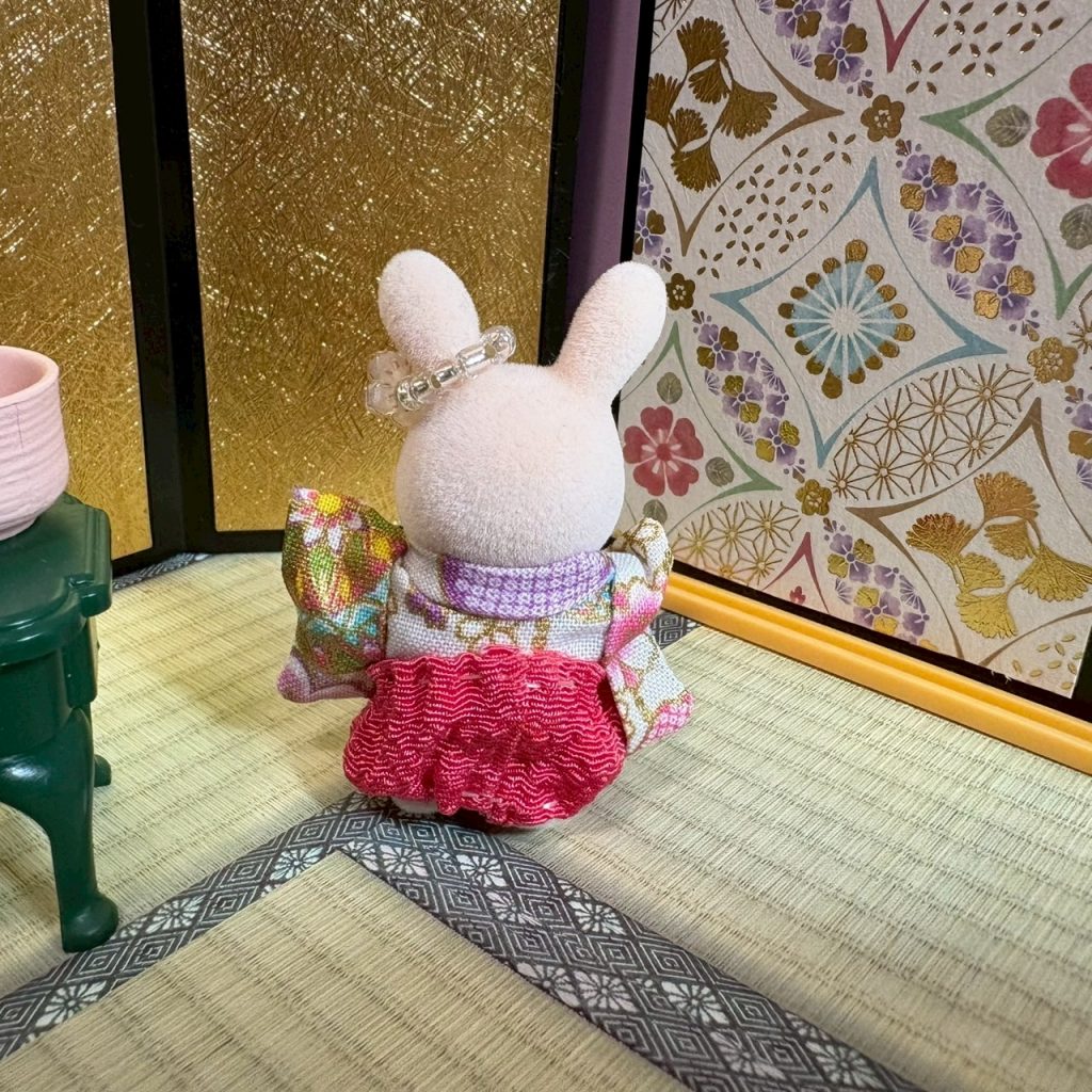 Baby Hakama 3-Piece set C Handmade