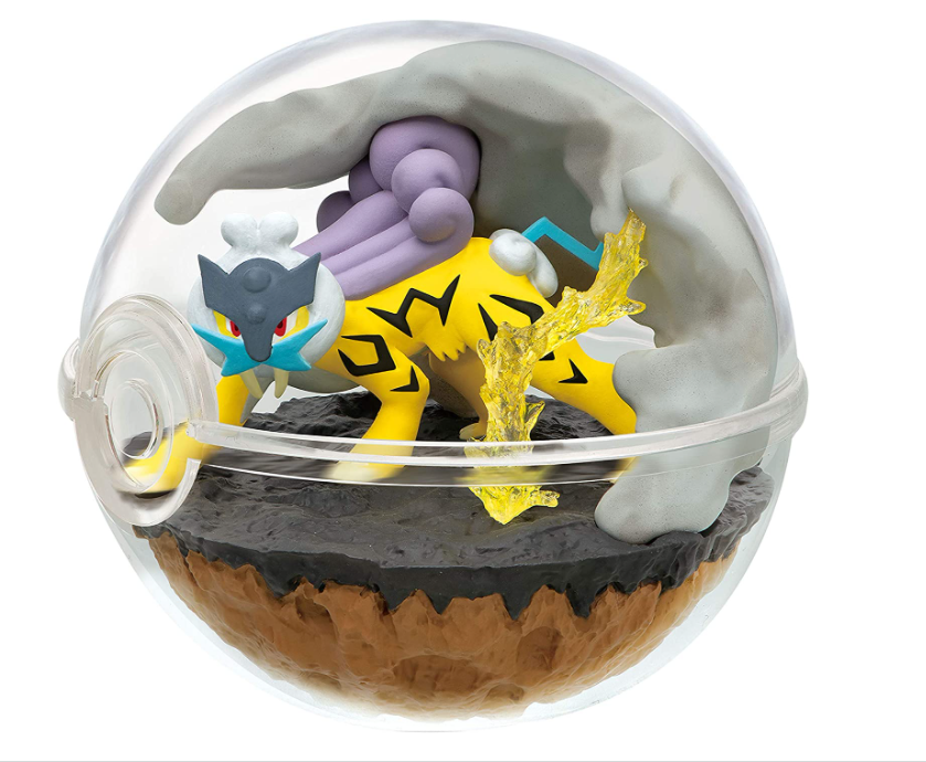Pokemon Terrarium Collection 7 4 Raikou 2019 Re-ment