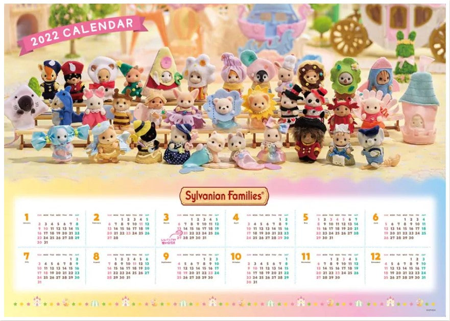 Baby Popularity Vote Poster 2021 Sylvanian Families Calico Critters