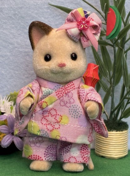 Jinbei for Mother Pink Handmade