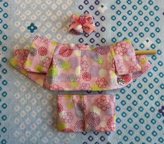 Jinbei for Mother Pink Handmade