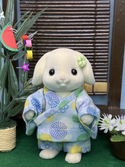 Jinbei for Father Light Blue Handmade