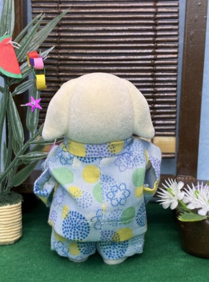 Jinbei for Father Light Blue Handmade