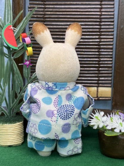 Jinbei for Father Purple Handmade