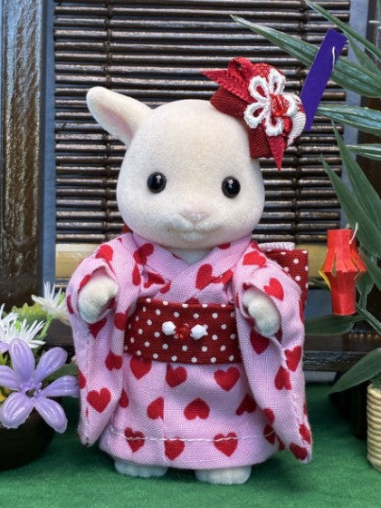 Yukata for Mother Heart Handmade