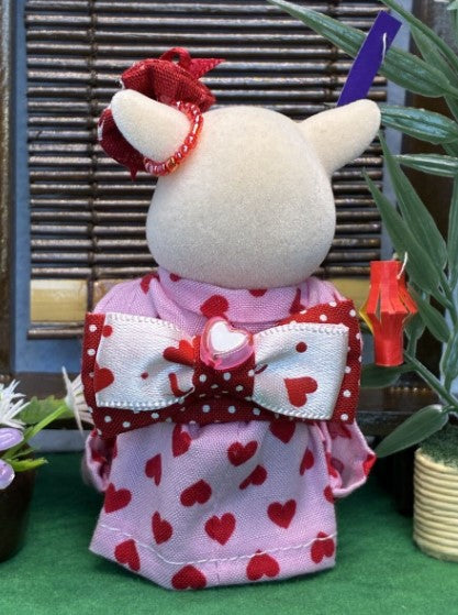Yukata for Mother Heart Handmade