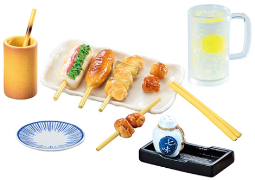 حانة يابانية 5. دجاج مشوي لمنزل الدمى يابان مصغر 2021 ري-منت