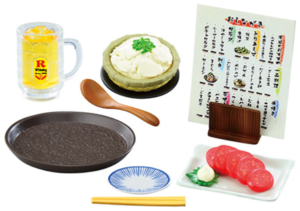 Japanese Pub 2. Tofu And Tomato For Dollhouse Japan Miniature 2021 Re-ment