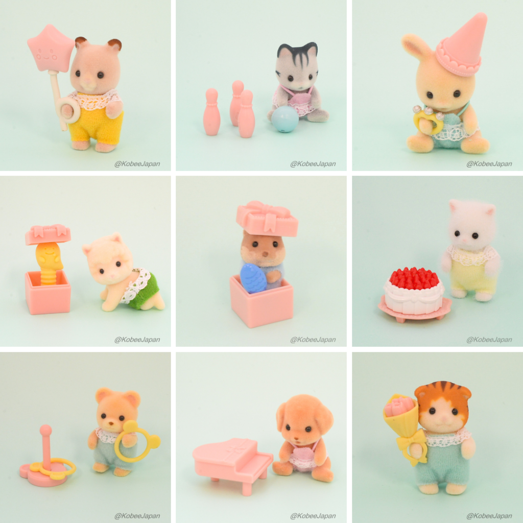 Baby Party Series Sylvanian Families Calico Critters