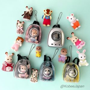 Capsule Toy Animal Backpack 3 Gray