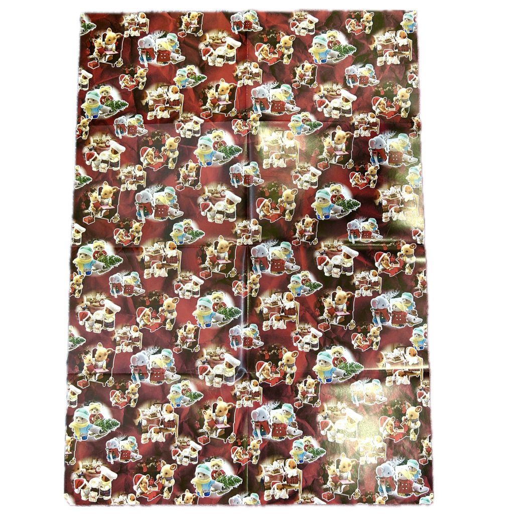 Wrapping Paper Sylvanian Families Calico Critters