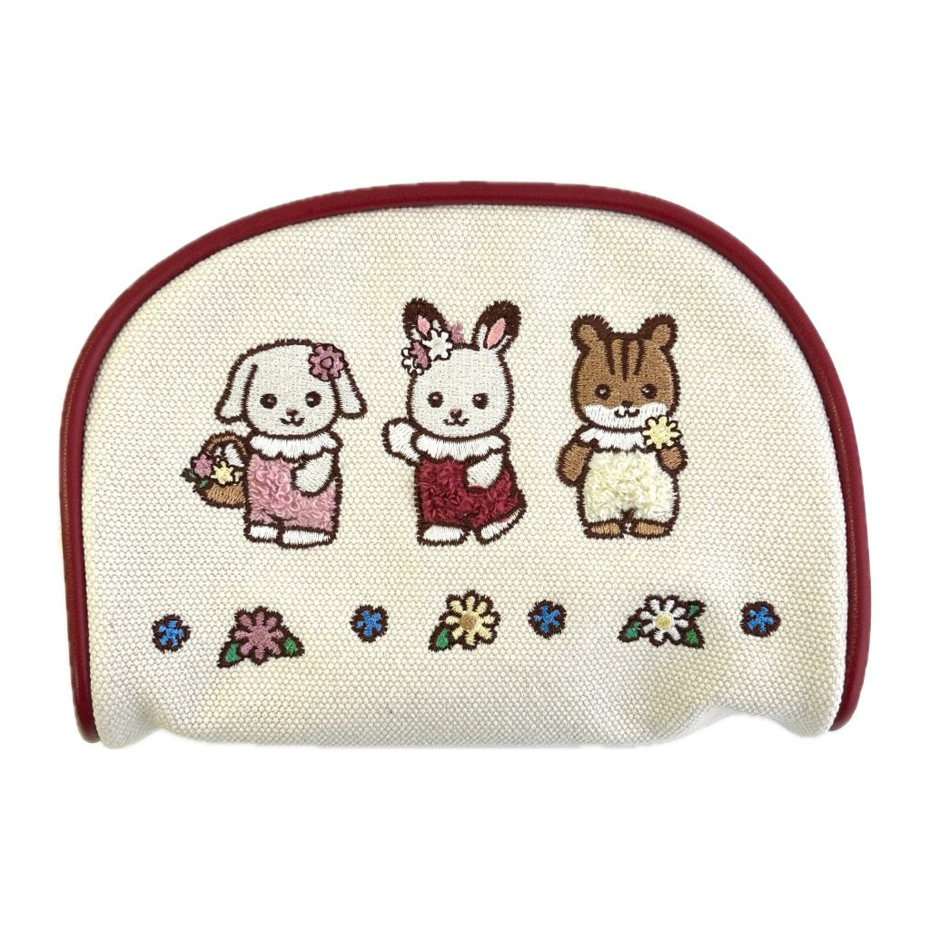 Pochette Brodée Sagara 40e Anniversaire 2025 Familles Sylvanian Calico Critters