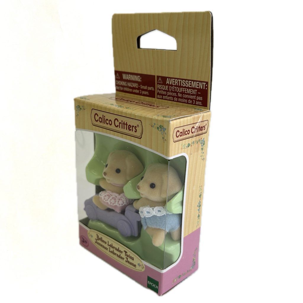 Yellow Labrador Twins CC2019 Sylvanian Families Calico Critters