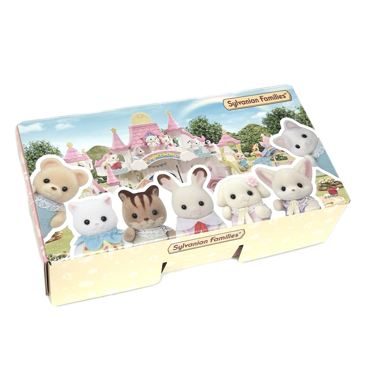 Cardboard Assembly Box Sunny Castle Nursery School Sylvanian Families Calico Critters