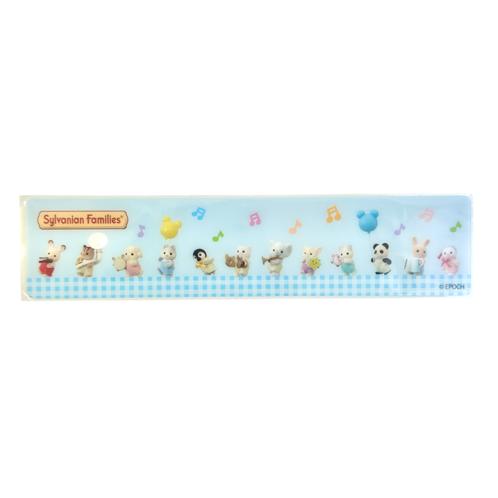 Marque-page 40e anniversaire bleu 2025 Familles Sylvanian Calico Critters