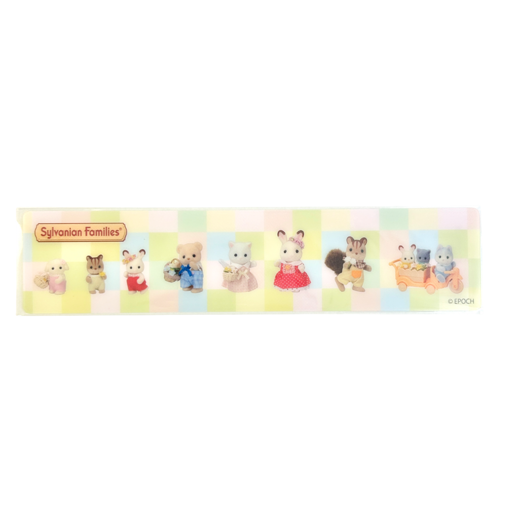 Marque-page du 40e anniversaire Coloré 2025 Familles Sylvanian Calico Critters