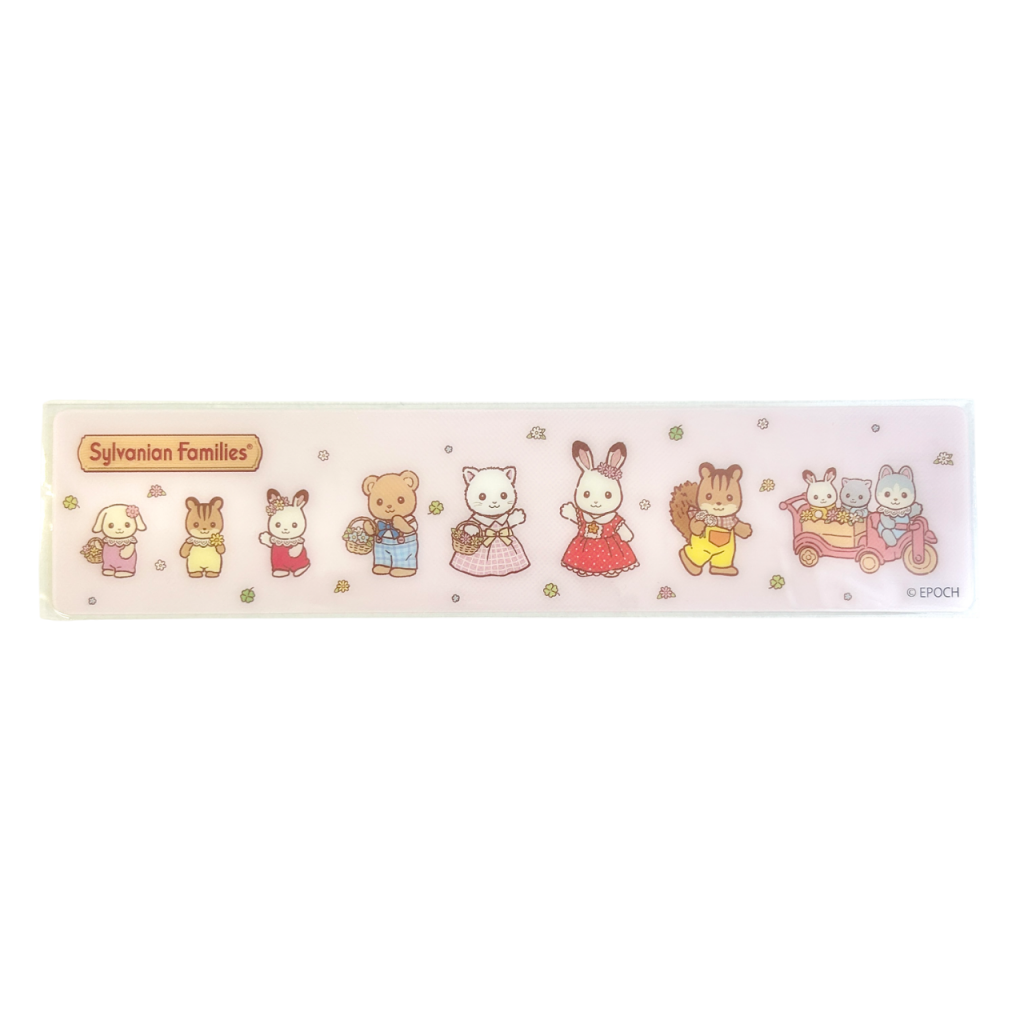 Marque-page 40e anniversaire rose 2025 Familles Sylvanian Calico Critters