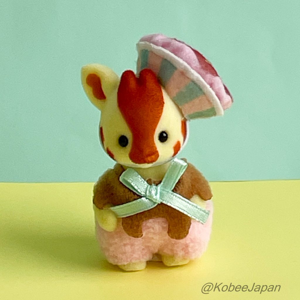 Happy Sweets Giraffe Baby Lottery 2025 Sylvanian Families Calico Critters