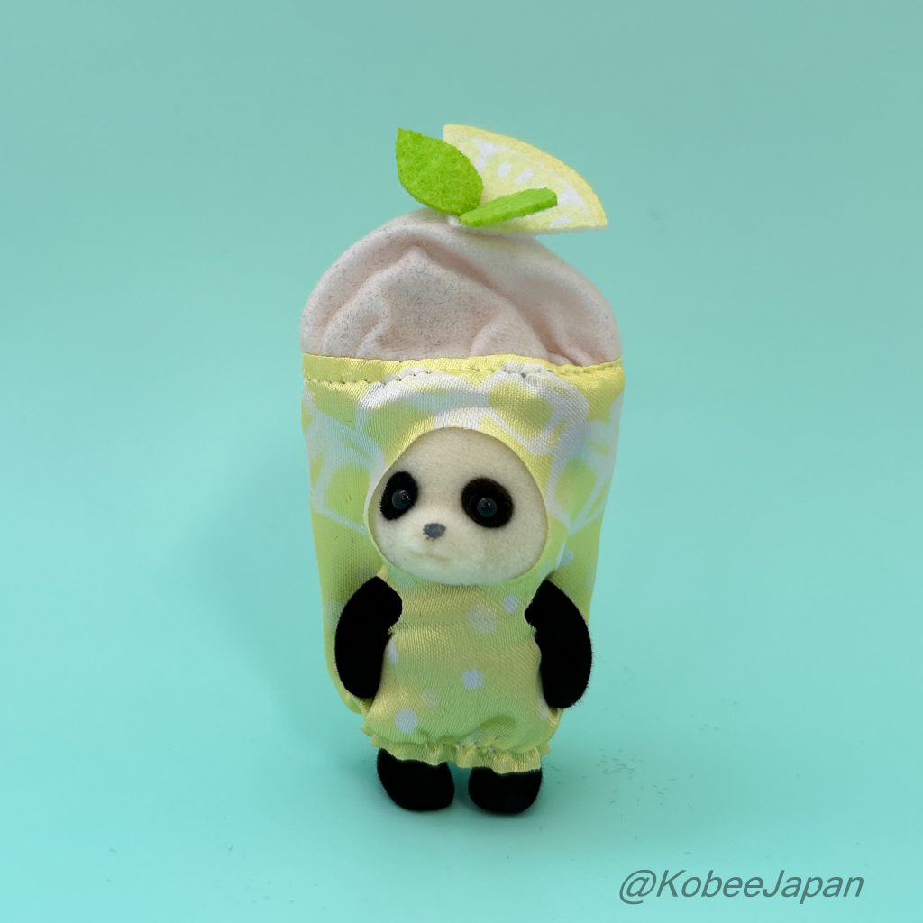 Baby Panda In Lemonade Costume Clitter 2024 Sylvanian Families Calico Critters