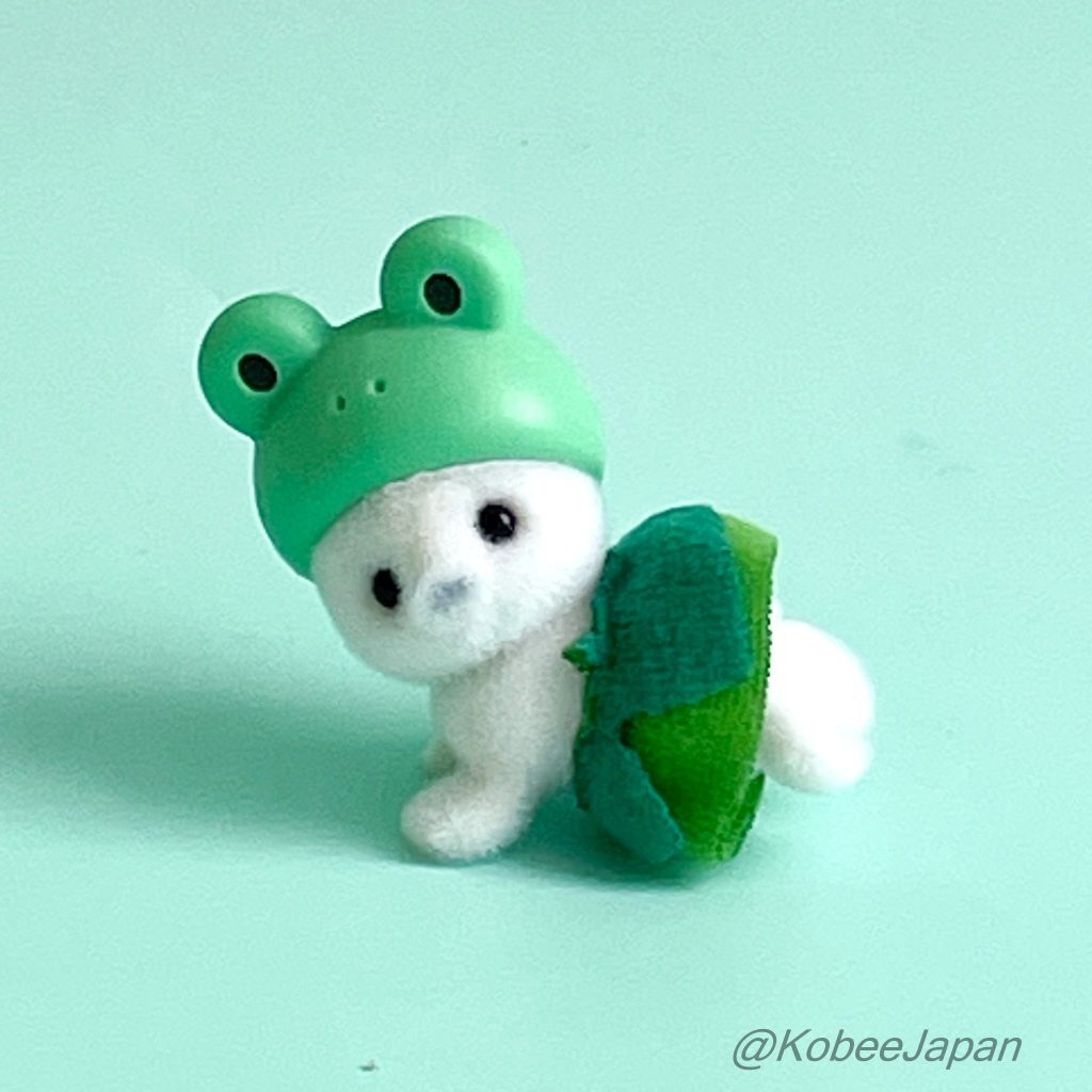 Fairy Forest Friends Série Bébé Phoque (Rampant) avec Chapeau Grenouille 2025 Sylvanian Families Calico Critters