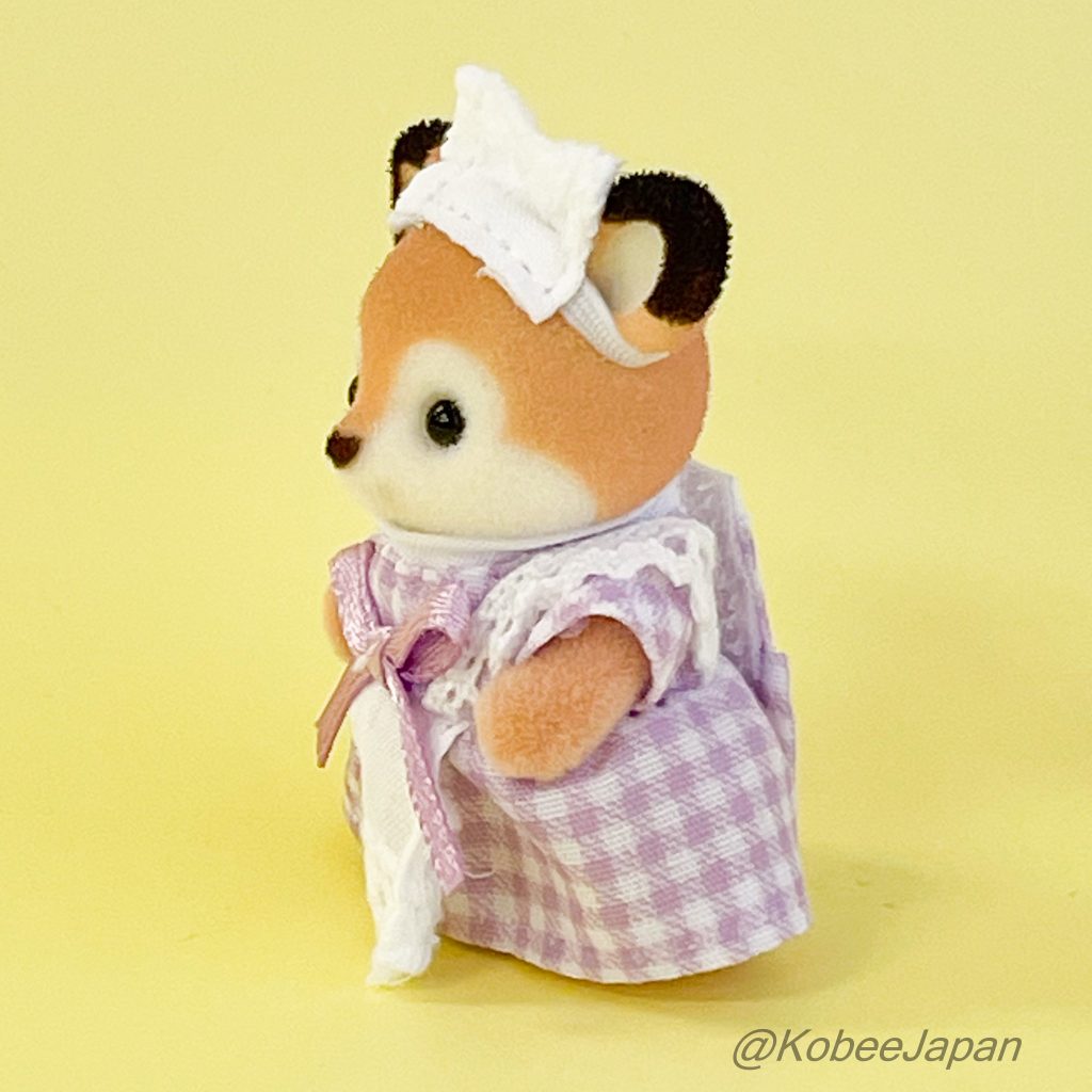 Forest Kitchen Baby Deer Kitchen Uniform Waitress 2025 Sylvanian Families Calico Critters