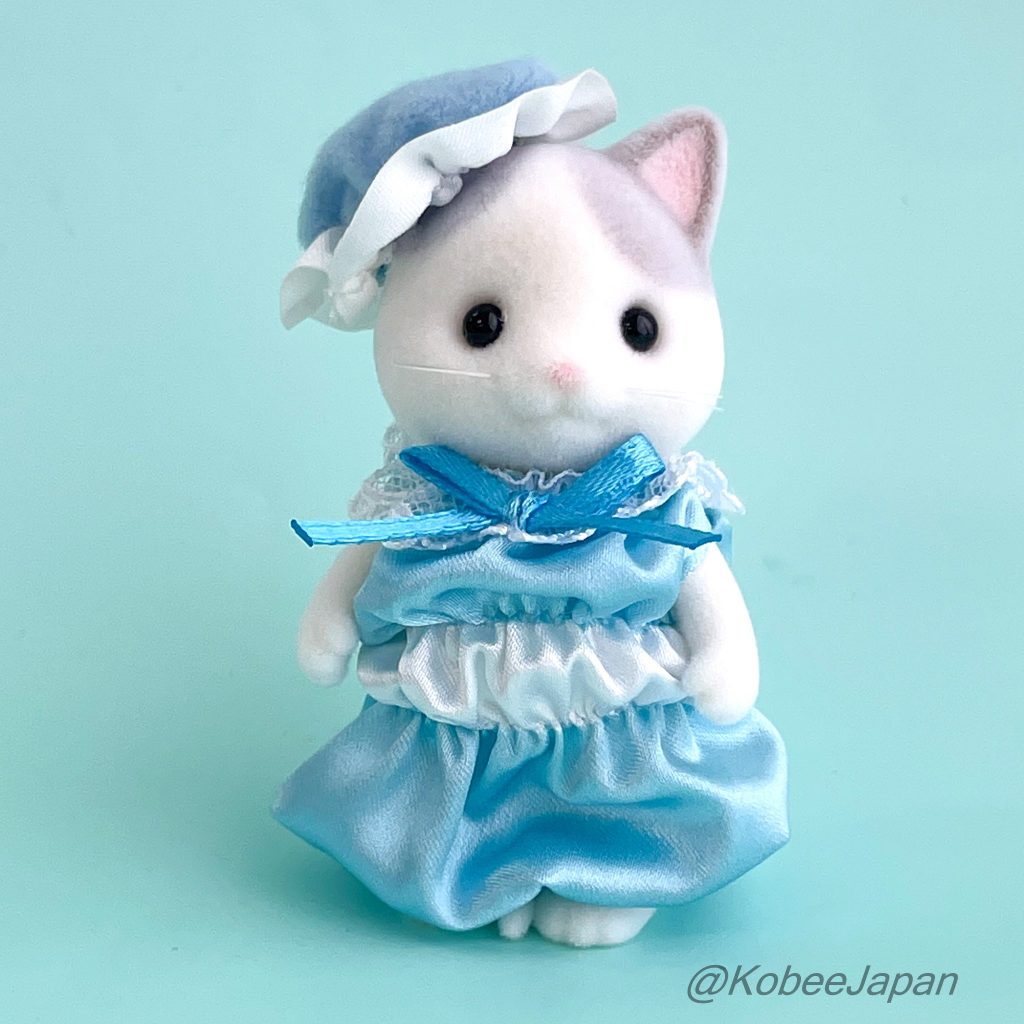 Doki Doki Friends Tea Time Latte Cat Girl 2025 Sylvanian Families Calico Critters