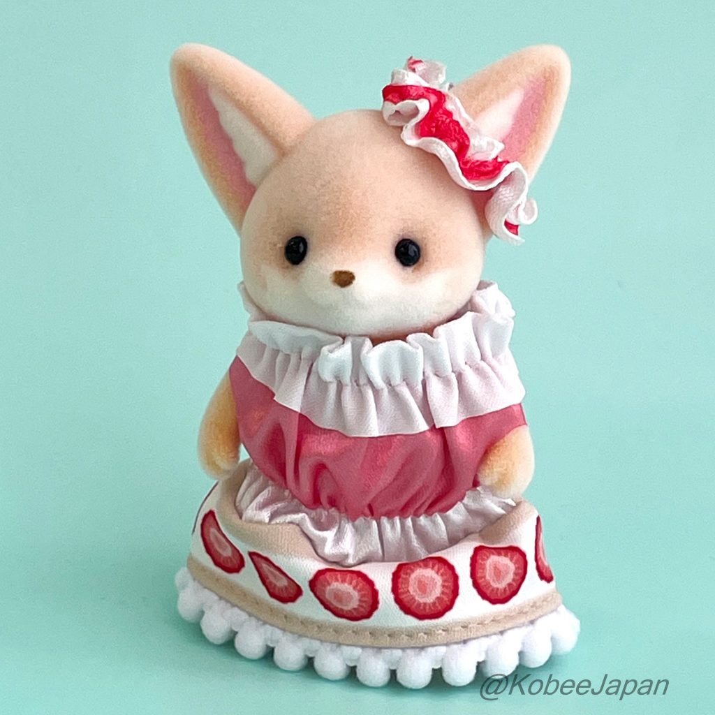 Doki Doki Friends Tea Time Fennec Girl 2025 Familles Sylvanian Calico Critters