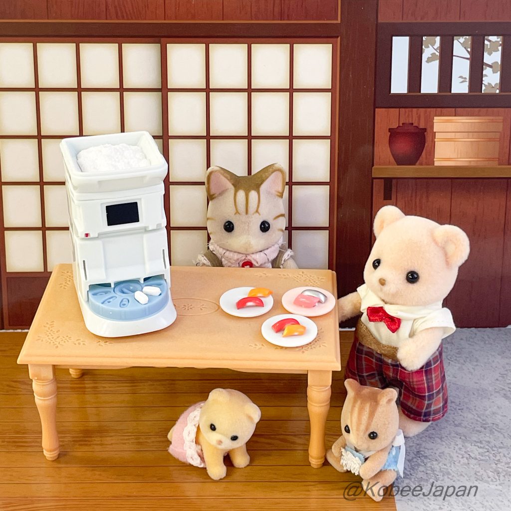 Capsule Toy Sushi Robot Pink TOYS CABIN