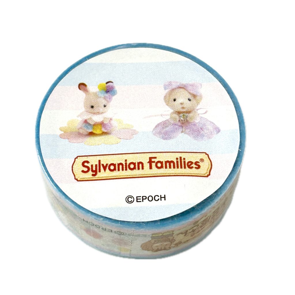 Forest Craft Shop Original Masking Tape - Blue Sylvanian Families Calico Critters