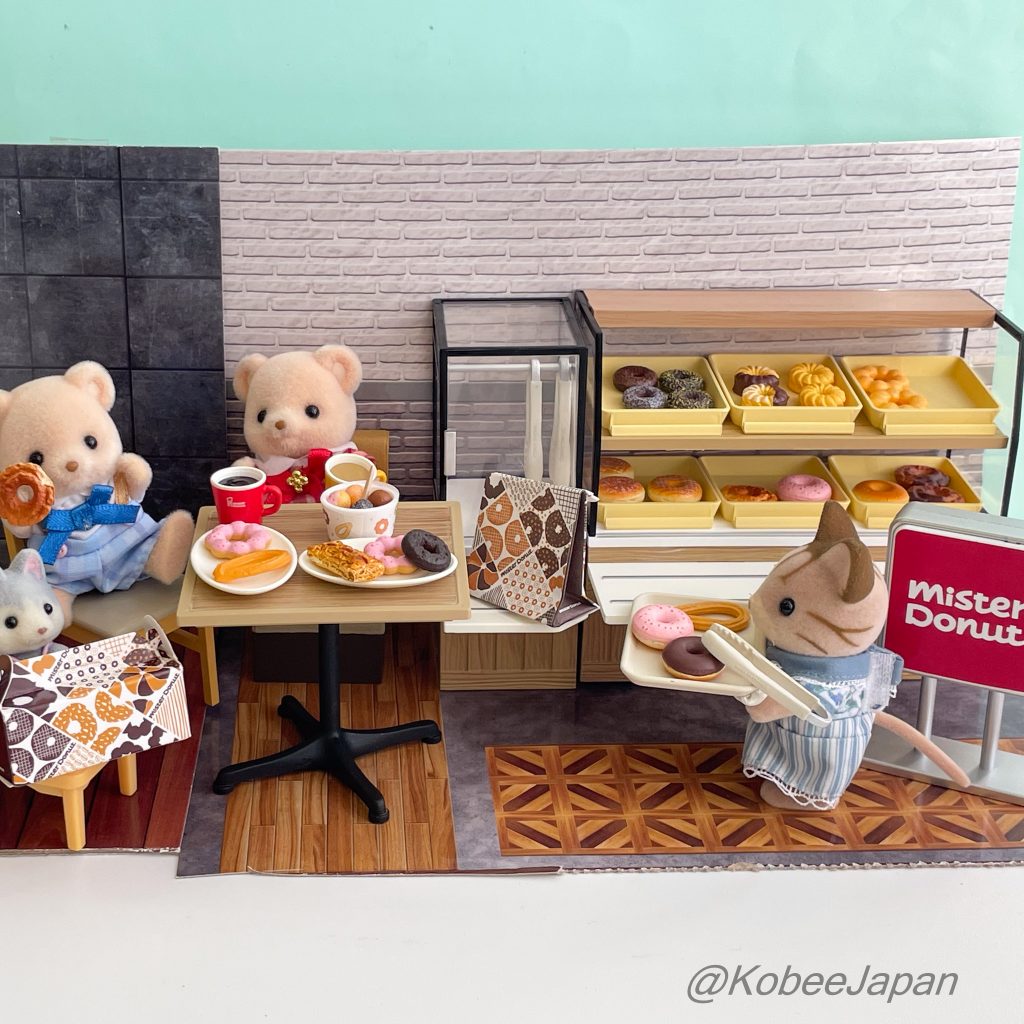 Mister Donut 4 استراحة حلوة 2025 Re-ment