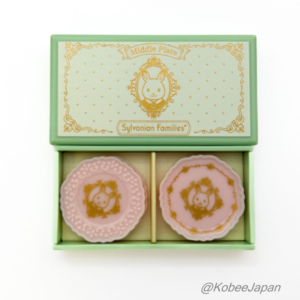 مجموعة هدايا ألعاب الكبسولات أدوات المائدة 2 7 قطع 2024 عائلات سيلفانيان كاليكو كريترز