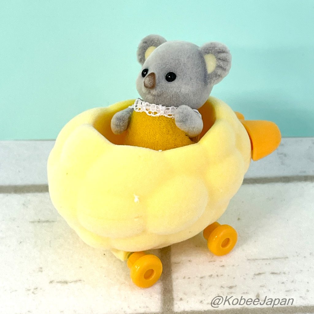 Jouet en capsule : chariot de crevettes doublement frites et pince de crabe