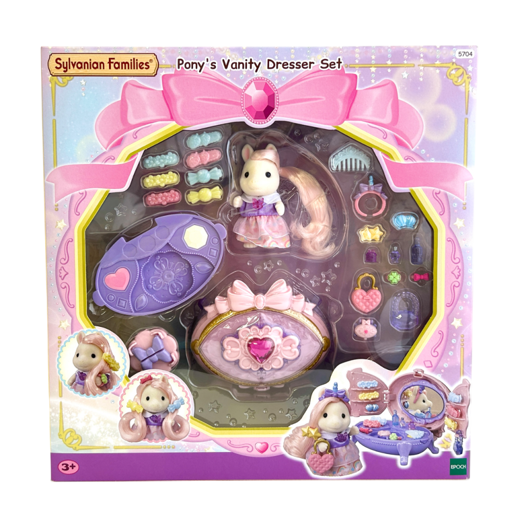 Ensemble coiffeuse Vanity de Pony 5704 Familles Sylvanian Calico Critters