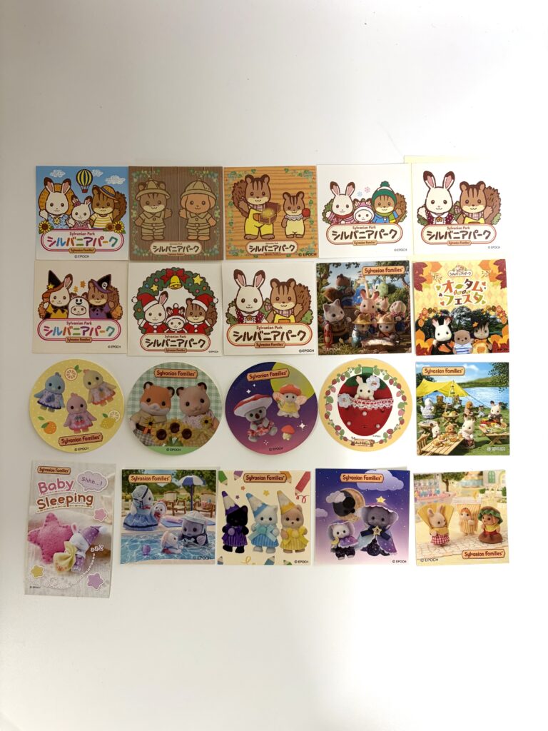 Stickers Set A Sylvanian Families Calico Critters