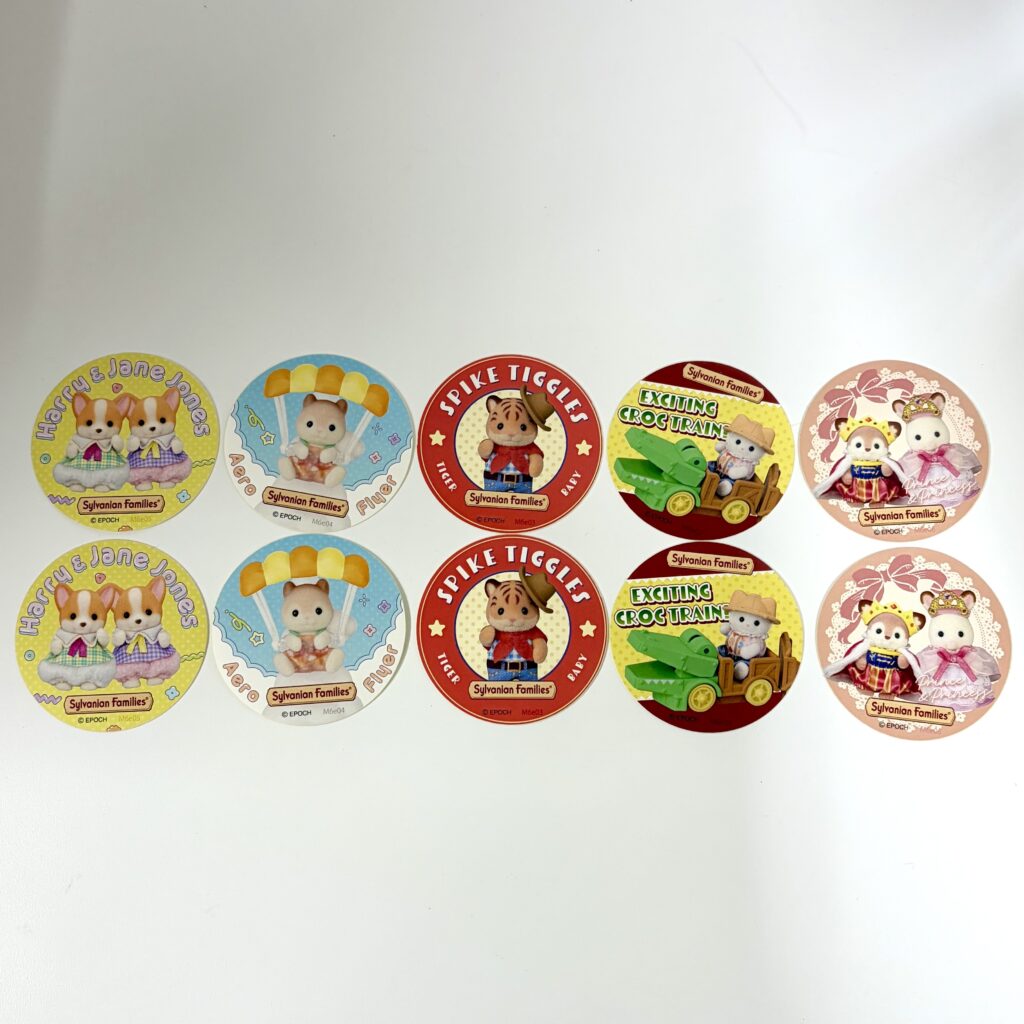 Stickers Set B Sylvanian Families Calico Critters