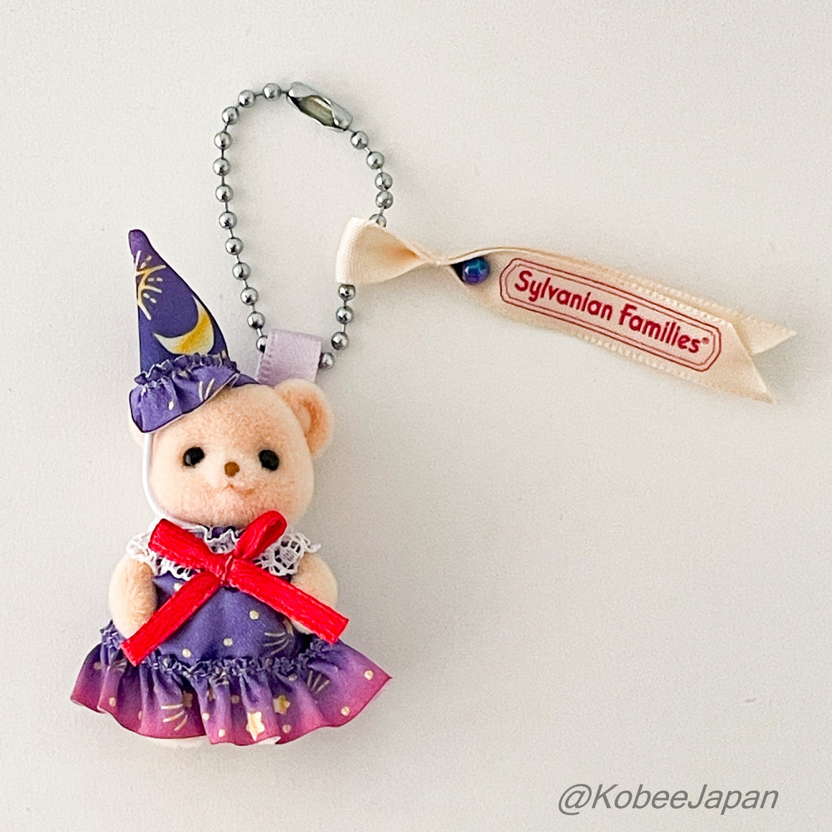 Key Chain Baby Biscuit Bear - Wizard 2026 Sylvanian Families Calico Critters