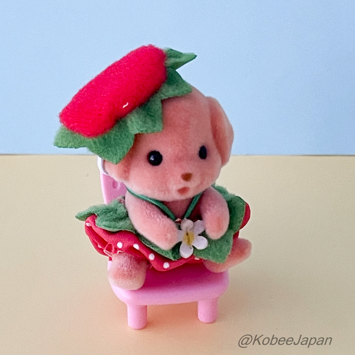 Baby Furniture Collection Strawberry Toy Poodle Baby 2026 Sylvanian Families Calico Critters
